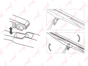 LYNXauto LR28E Wiper Blade