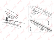 LYNXauto LR35D Wiper Blade